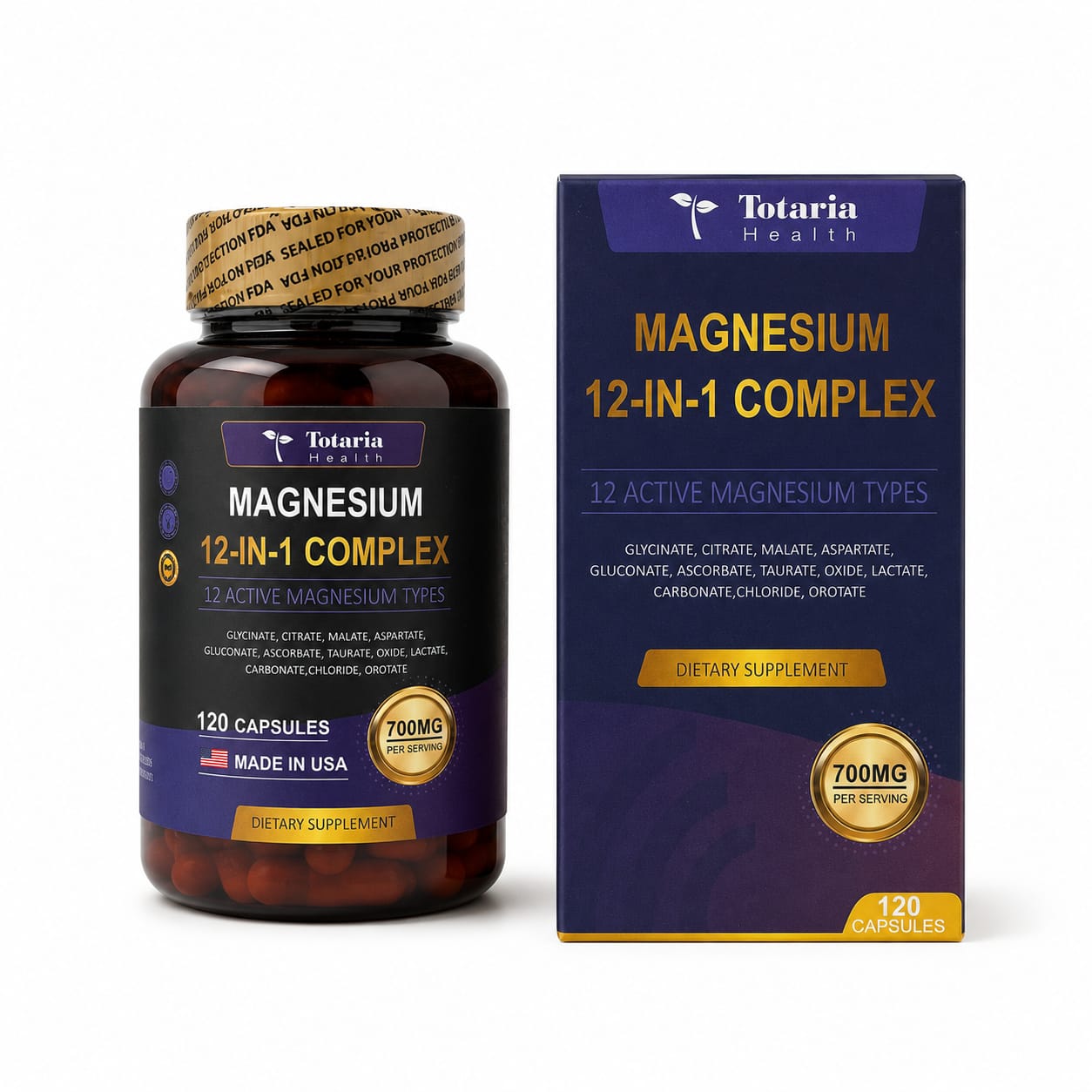 TOTARIA MAGNESIUM 12 IN 1 COMPLEX